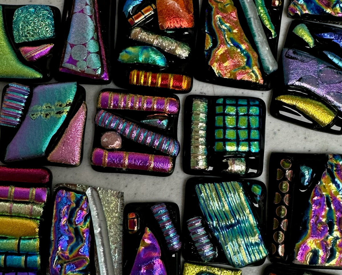 Dichroic Glass Cabochons | BCW