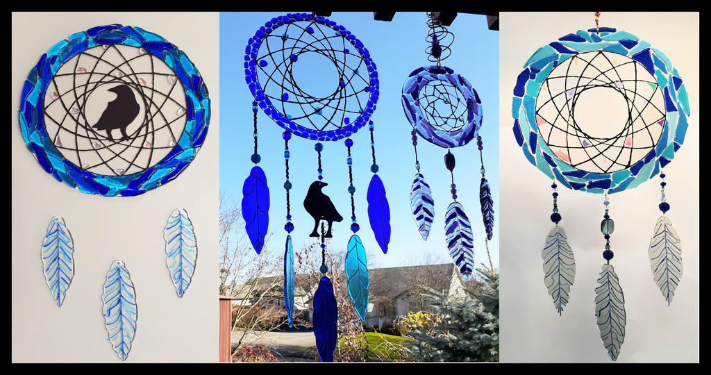 Fused Glass Windchimes & Dreamcatchers Project