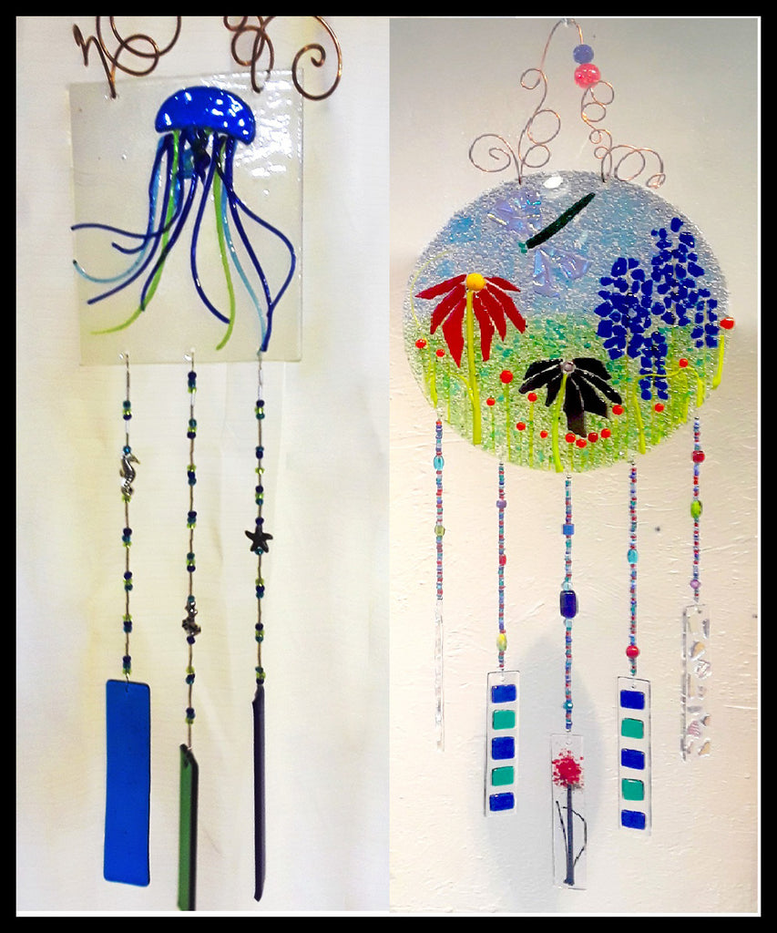 Fused Glass Windchimes & Dreamcatchers Project